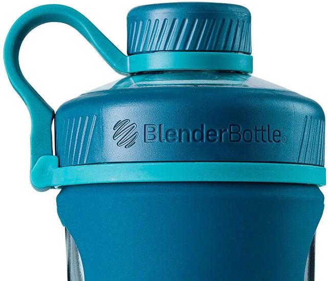 Бутылка-шейкер BlenderBottle Radian Glass 28 oz/820 мл Sea (Glass_Sea_best184) - фото 3