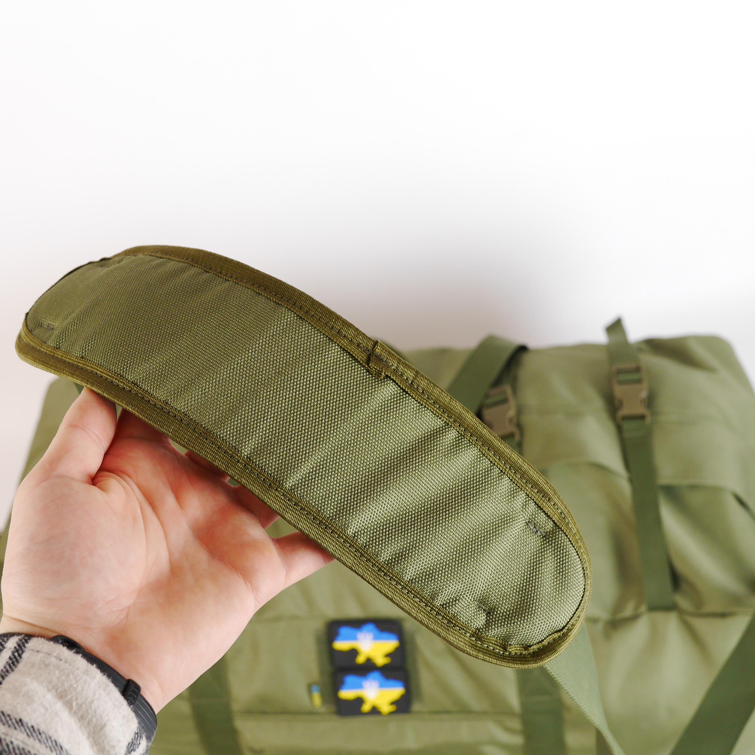 Сумка армійська KIBORG MILITARY BAG дорожня 130 л Оlive (10063002) - фото 6 Сумка армійська KIBORG MILITARY BAG дорожня 130 л Оlive (10063002) - фото 6