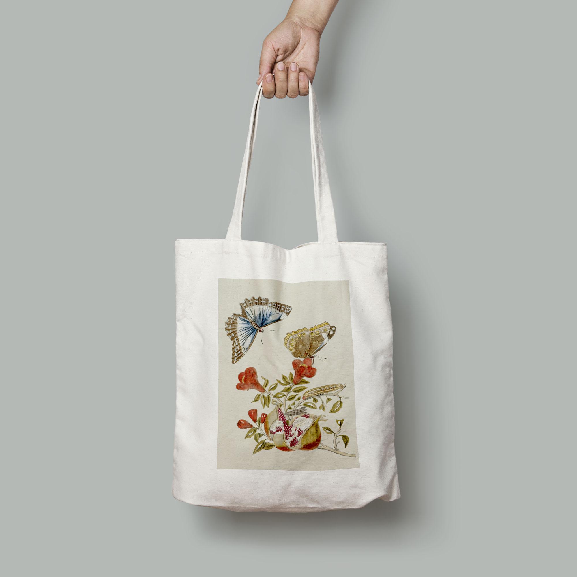 Еко-сумка Метелик і гусінь Метаморфоз інсекторіум шопер (Birds1129001_Bag)