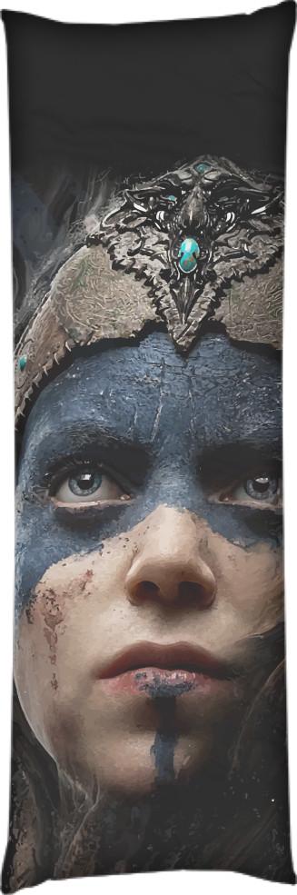 Подушка дакімакура Hellblade 2022 40x100 см (13534259)