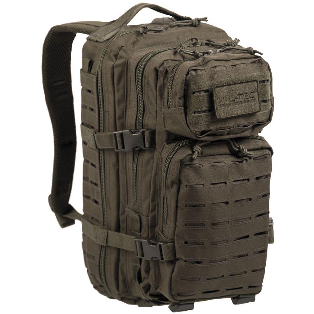 Рюкзак Mil-Tec US Assault Pack SM Laser Cut 20 л Olive