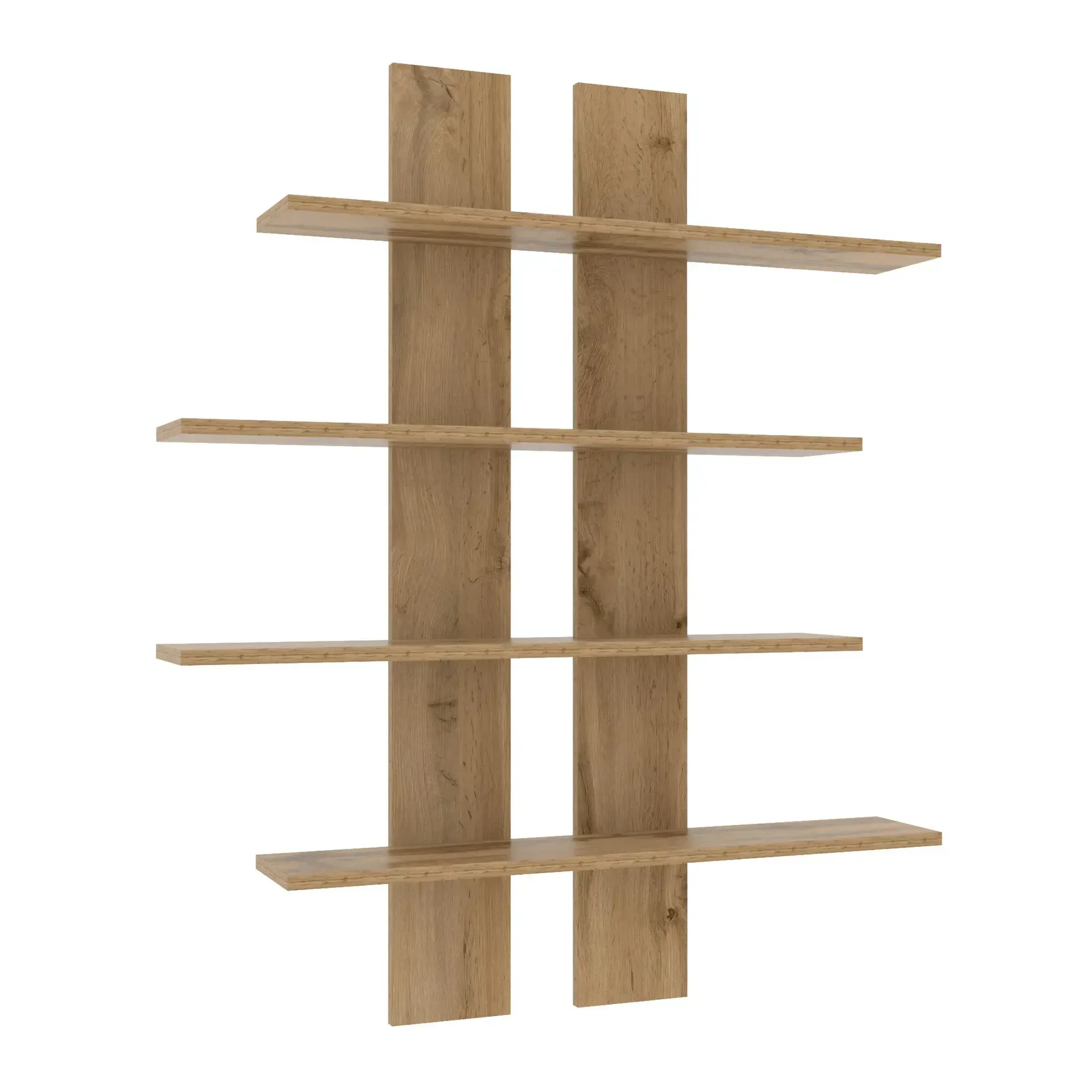 Полиця навісна Kontinent ПН-6 91х16х110 см Дуб Аппалачі (85972493) - фото 1 Полиця навісна Kontinent ПН-6 91х16х110 см Дуб Аппалачі (85972493) - фото 1