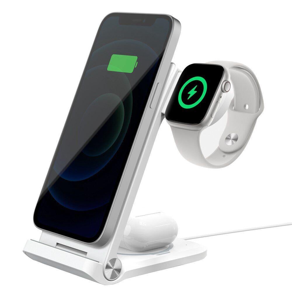 Станция зарядная беспроводная Nillkin PowerTrio 3в1 for Apple Watch (22122)