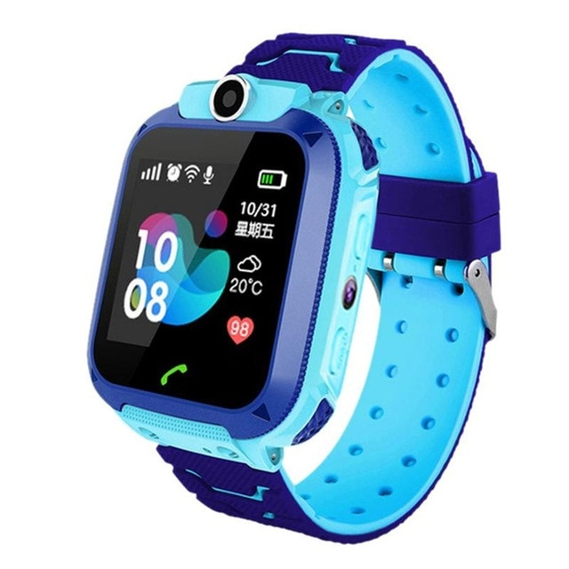 Смарт-часы детские Smart Baby watch Q12 Синий (26389254) Смарт-часы детские Smart Baby watch Q12 Синий (26389254)