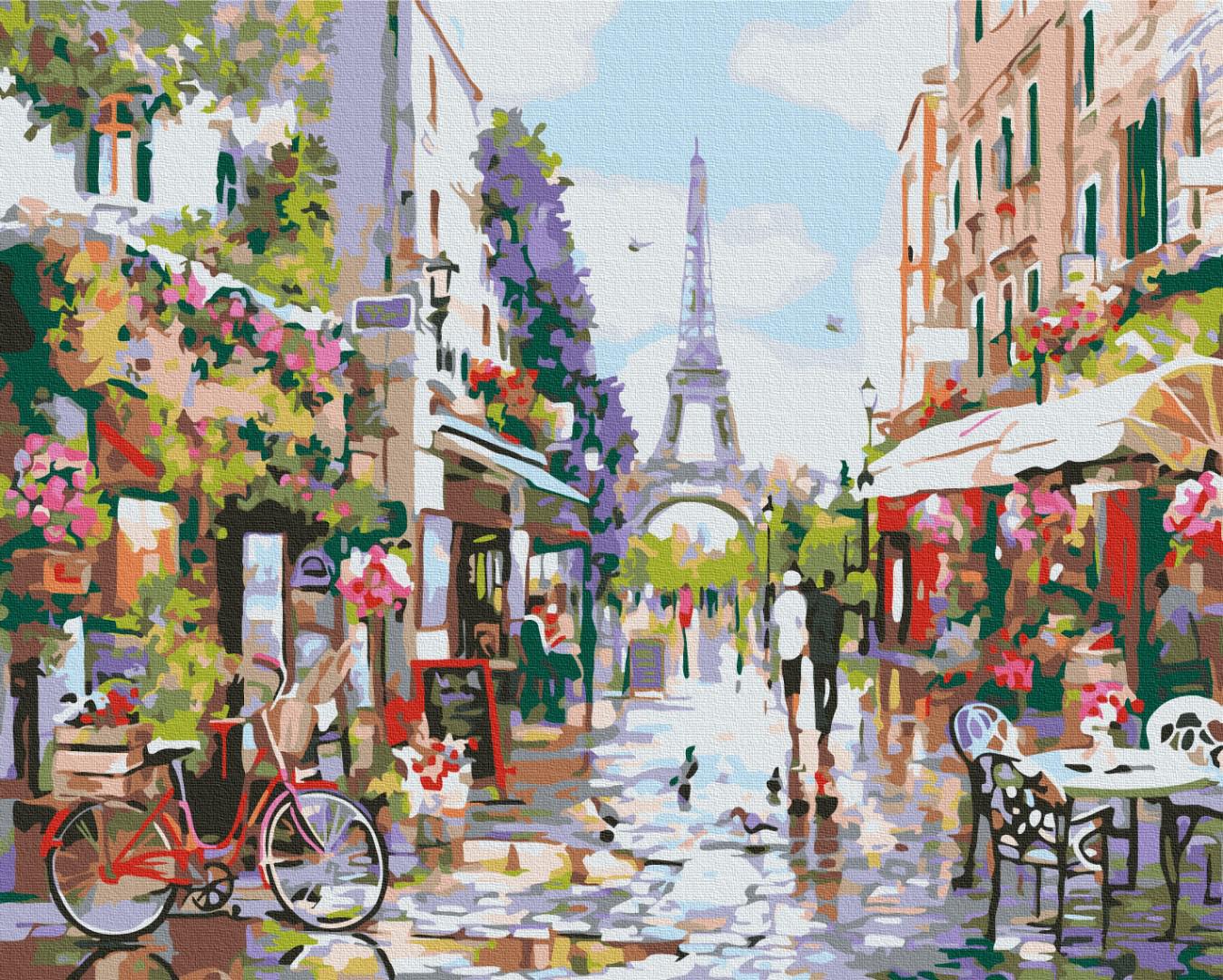 Картина по номерам Brushme День в Париже 48x60 см (BS32748L) Картина по номерам Brushme День в Париже 48x60 см (BS32748L)
