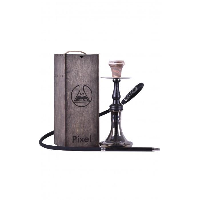 Кальян 2x2 Hookah Pixel Чорний