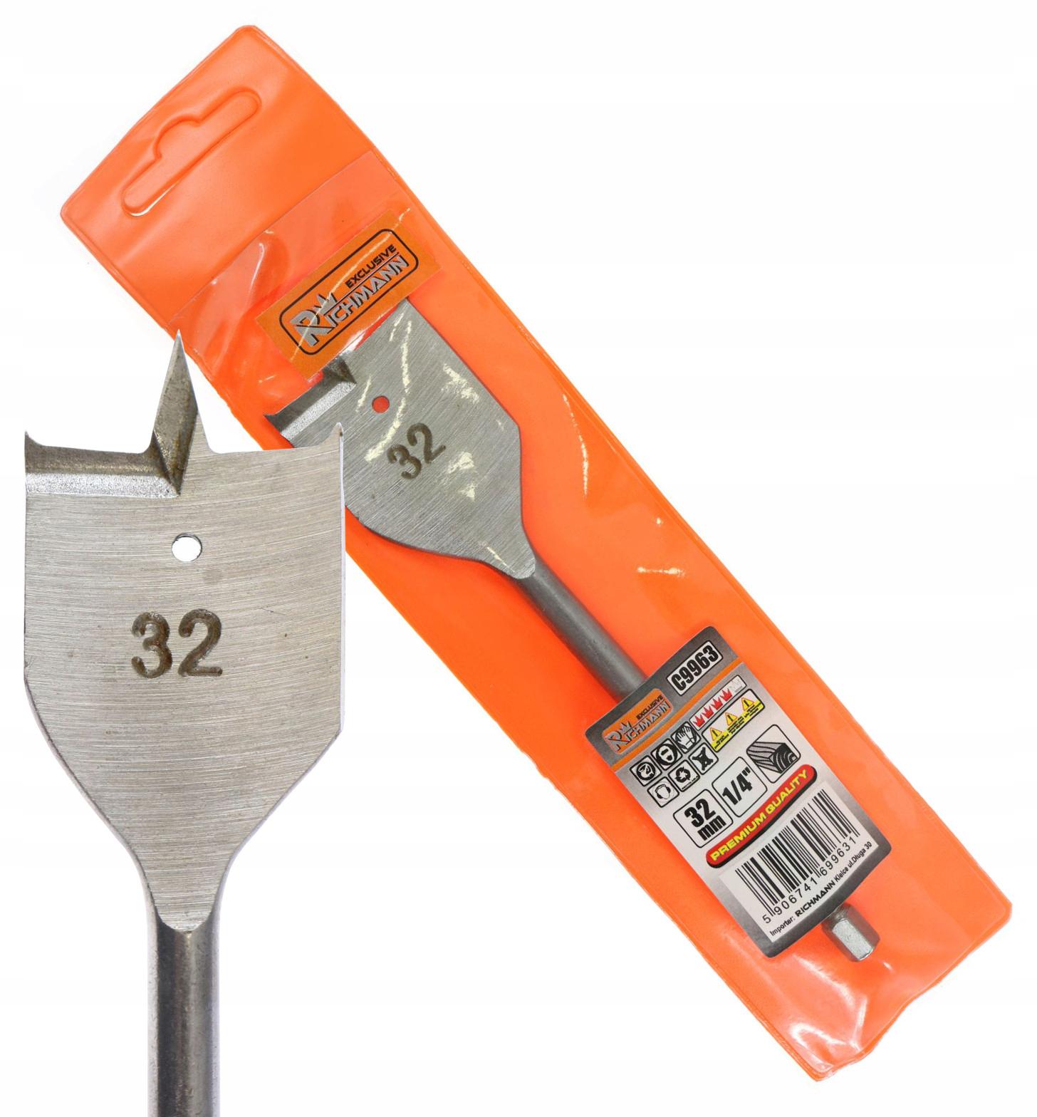 Свердло по дереву перо Richmann C9963 32 мм посадка в шуруповерт