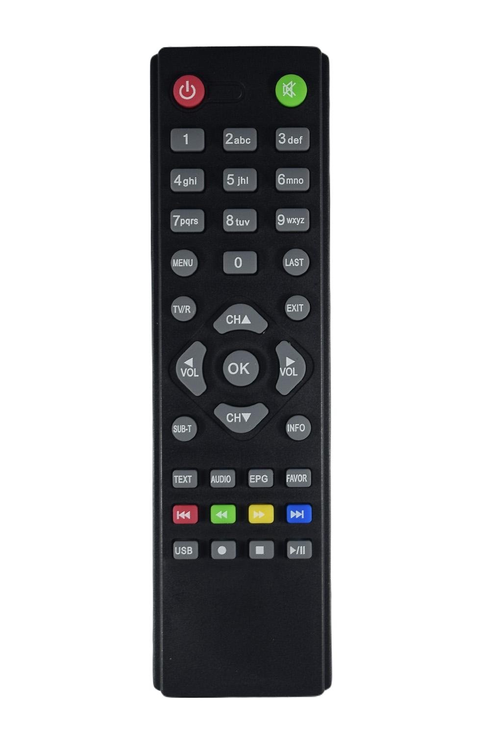 Пульт для DVB-T2 тюнера OLTO DVB T2 (5169)