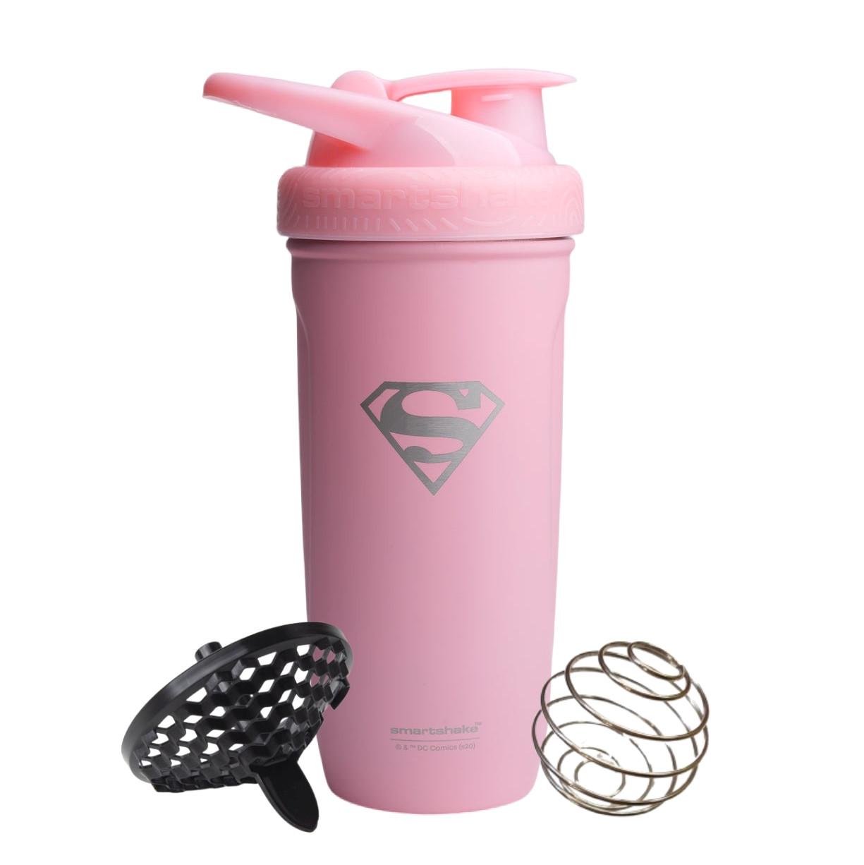 Шейкер спортивный SmartShake Reforce 900 мл Supergirl Pink (22349022)