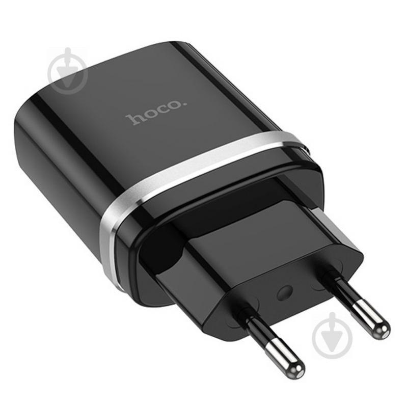СЗУ Hoco C12Q Smart QC3.0 (1USB/3A) (Черный) 908994 - фото 2