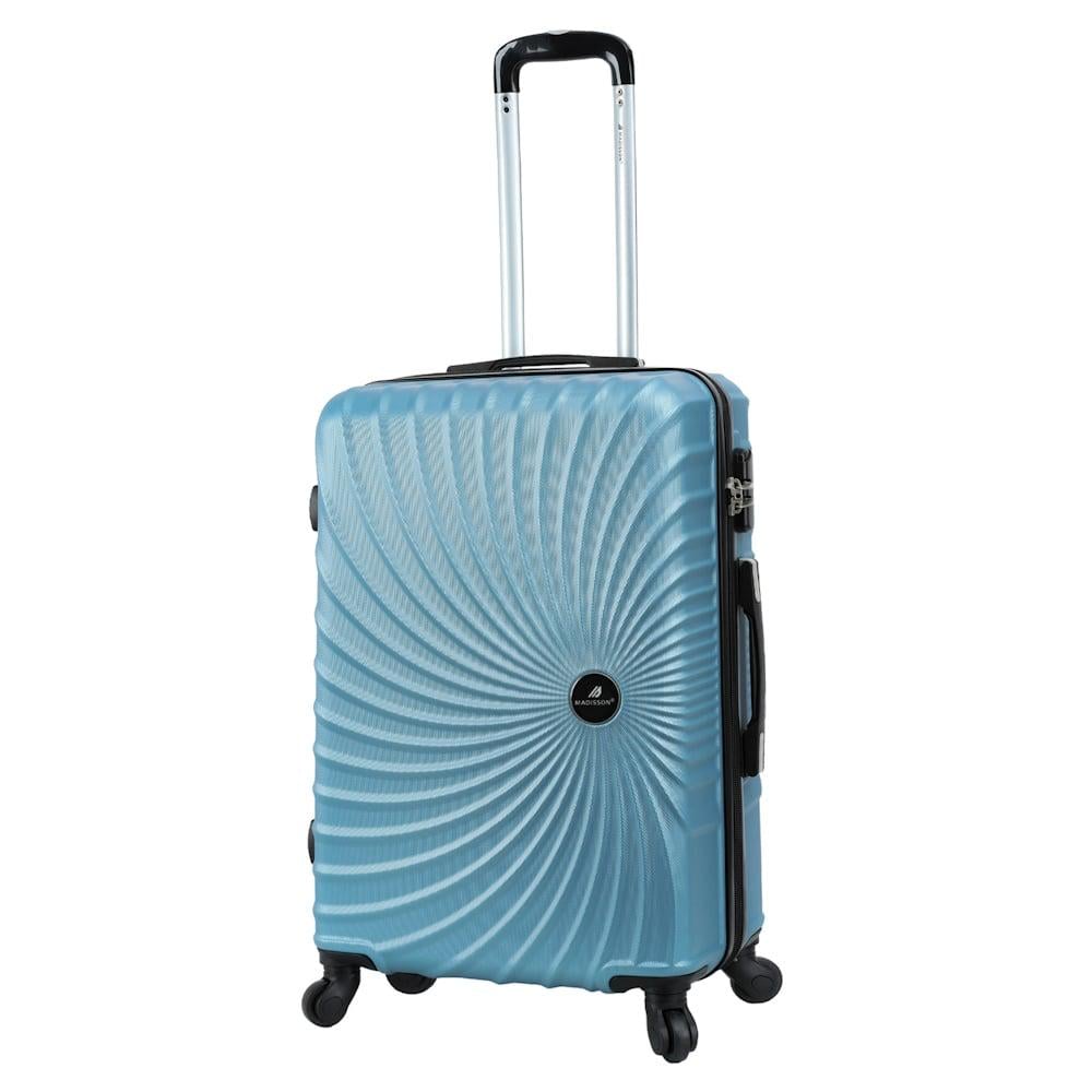 Валіза середня Мadisson Snowball 44603 полікарбонат M Блакитний