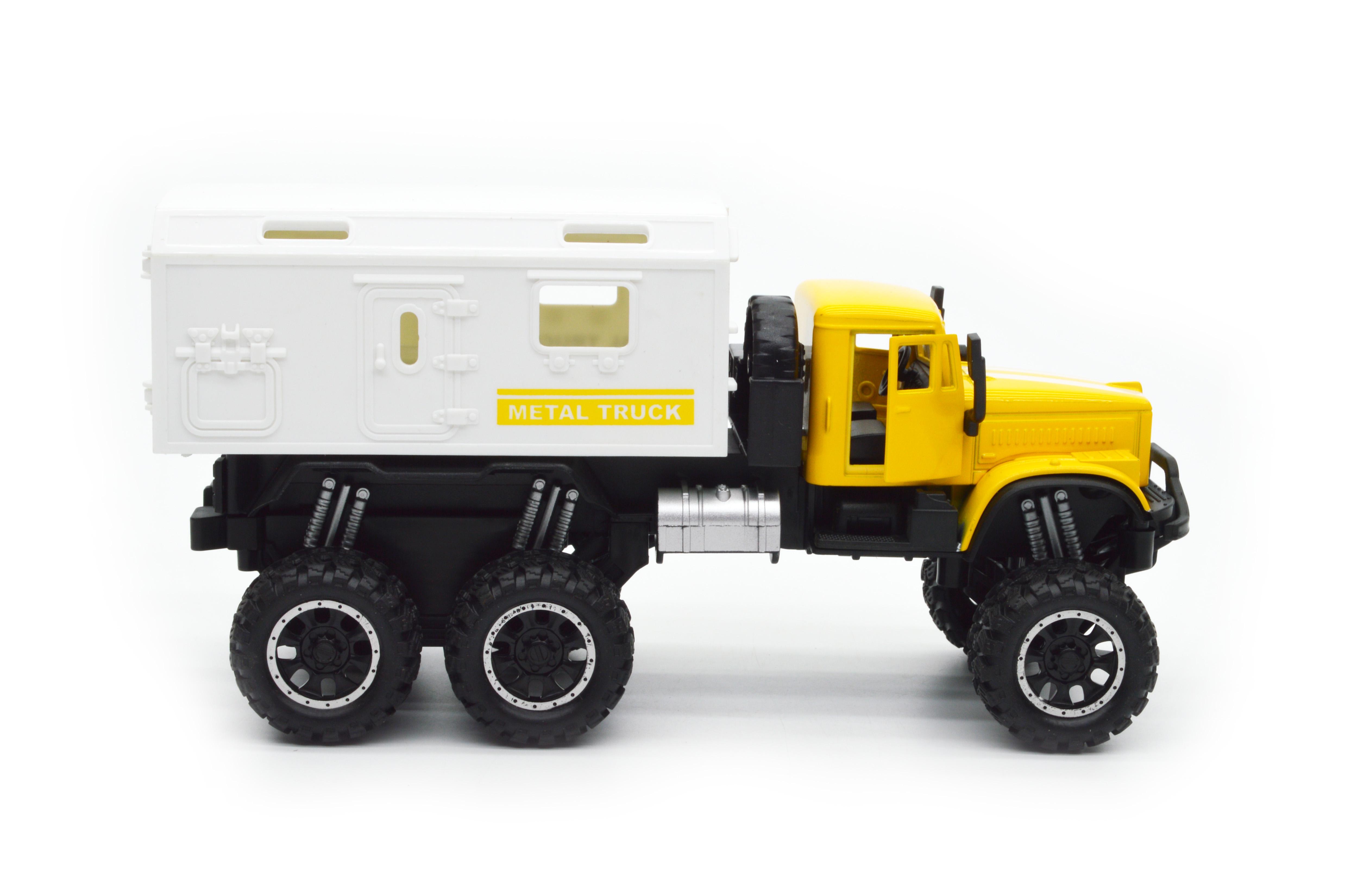 Машина металлическая КрАЗ 2217-5 инерция звук свет - фото 7 Машина металлическая КрАЗ 2217-5 инерция звук свет - фото 7