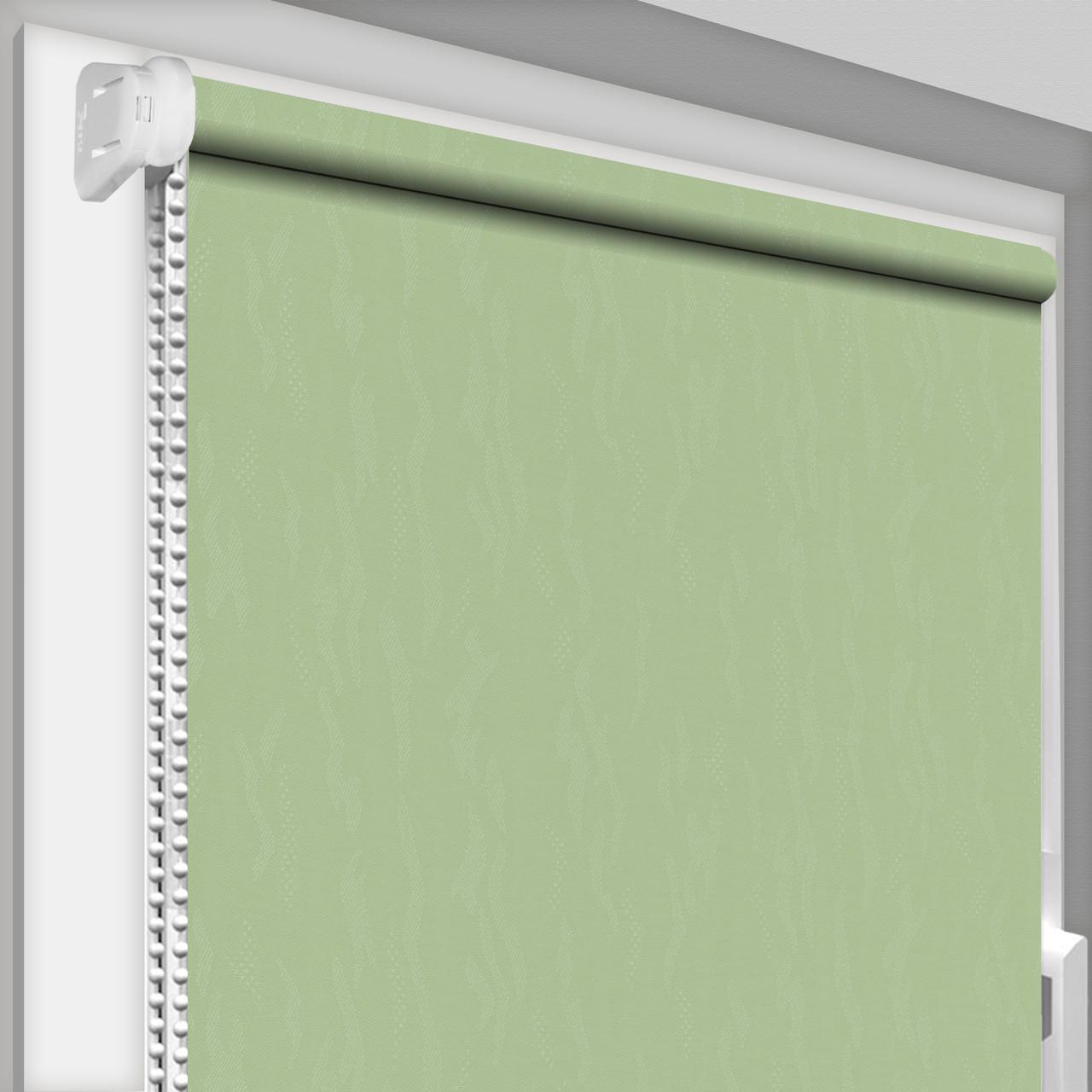 Рулонная штора DECO SHARM Лазур 2073 открытого типа 1800х1700 мм Мятный (lazur2073-41)