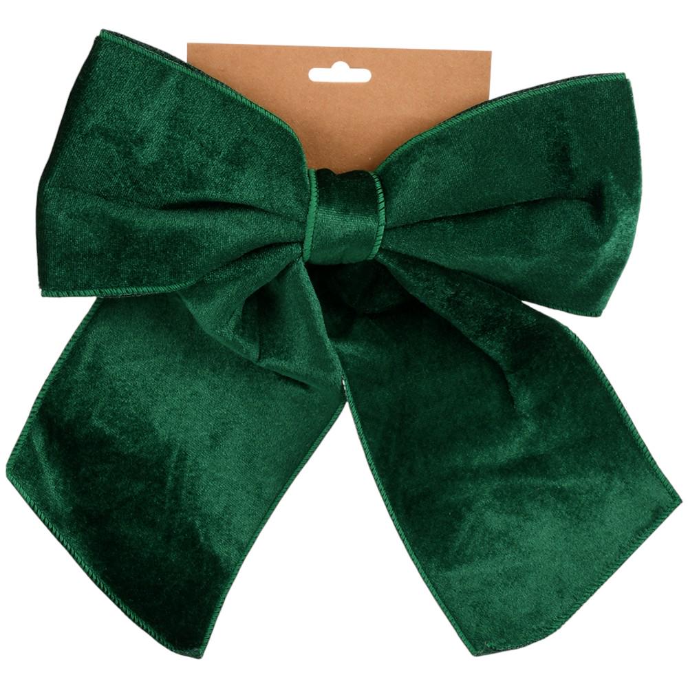 Новогоднее украшение Бантик R36295GR-M 25х30 см Зеленый (30651737) Новогоднее украшение Бантик R36295GR-M 25х30 см Зеленый (30651737)