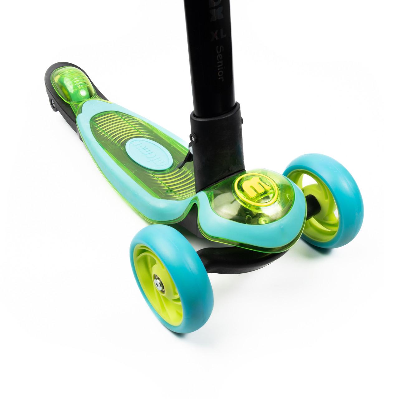 Самокат детский трехколесный складной iTrike MAXI JR 3-060-24-BL (JR3-060-24-BL) - фото 3 Самокат детский трехколесный складной iTrike MAXI JR 3-060-24-BL (JR3-060-24-BL) - фото 3