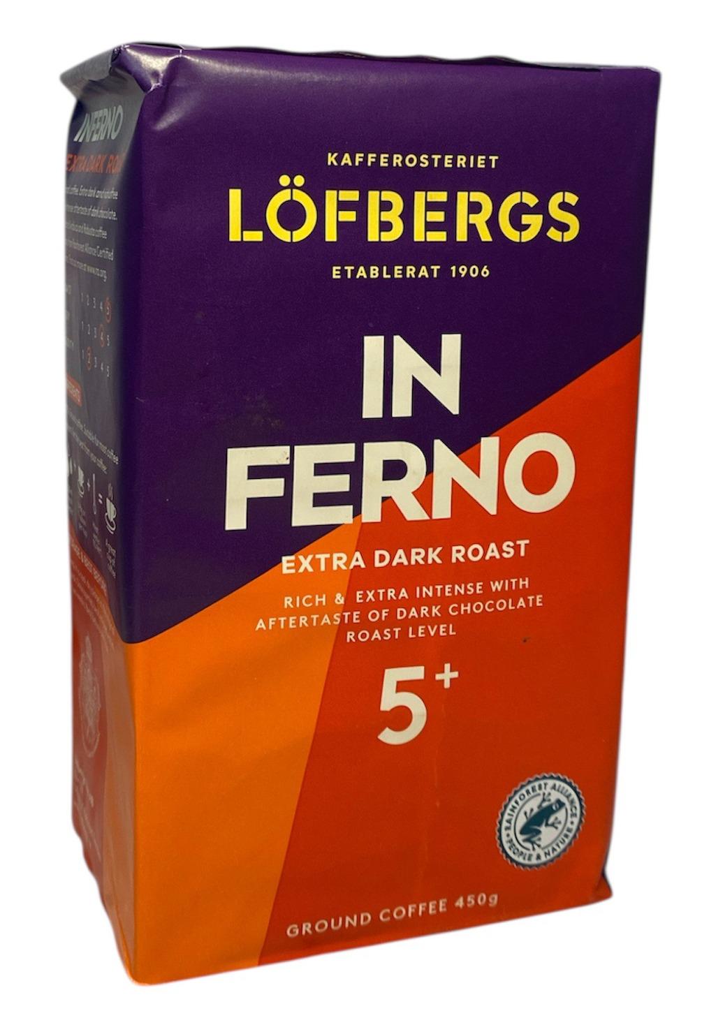 Кофе LOFBERGS Inferno молотый 450г (59197)