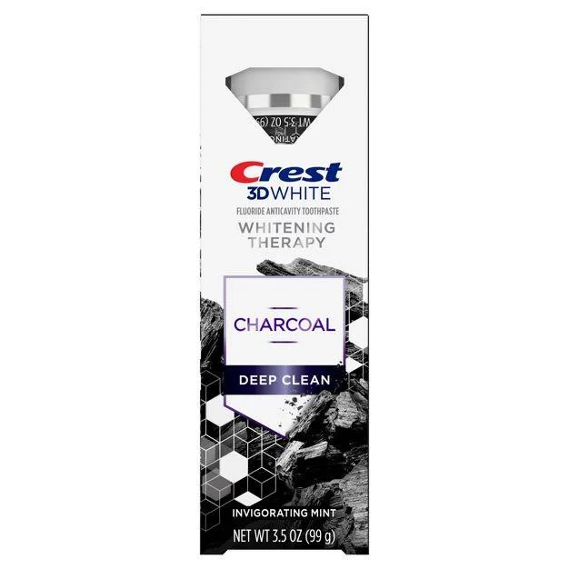Зубная паста Crest 3D Whitening Therapy Charcoal Deep Clean 99 г (030772053713) Зубная паста Crest 3D Whitening Therapy Charcoal Deep Clean 99 г (030772053713)
