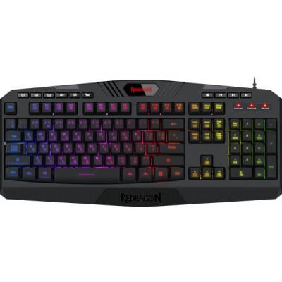 Клавиатура игровая Redragon Harpe2 UKR USB RGB-подставка (36266662)