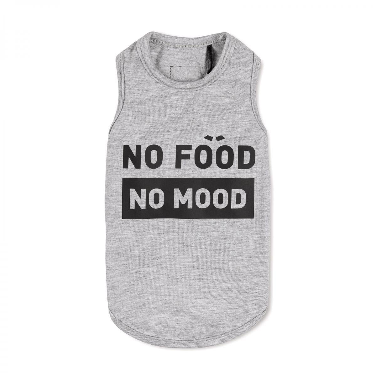 Борцовка Pet Fashion "No food-no Mood" S Серый (PR242172)