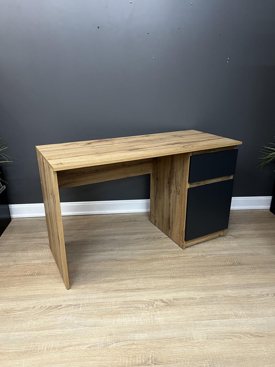 Стіл письмовий без ручок Лайт 1250х750х530 мм Дуб Аппалачі/Антрацитовий - фото 1 Стіл письмовий без ручок Лайт 1250х750х530 мм Дуб Аппалачі/Антрацитовий - фото 1