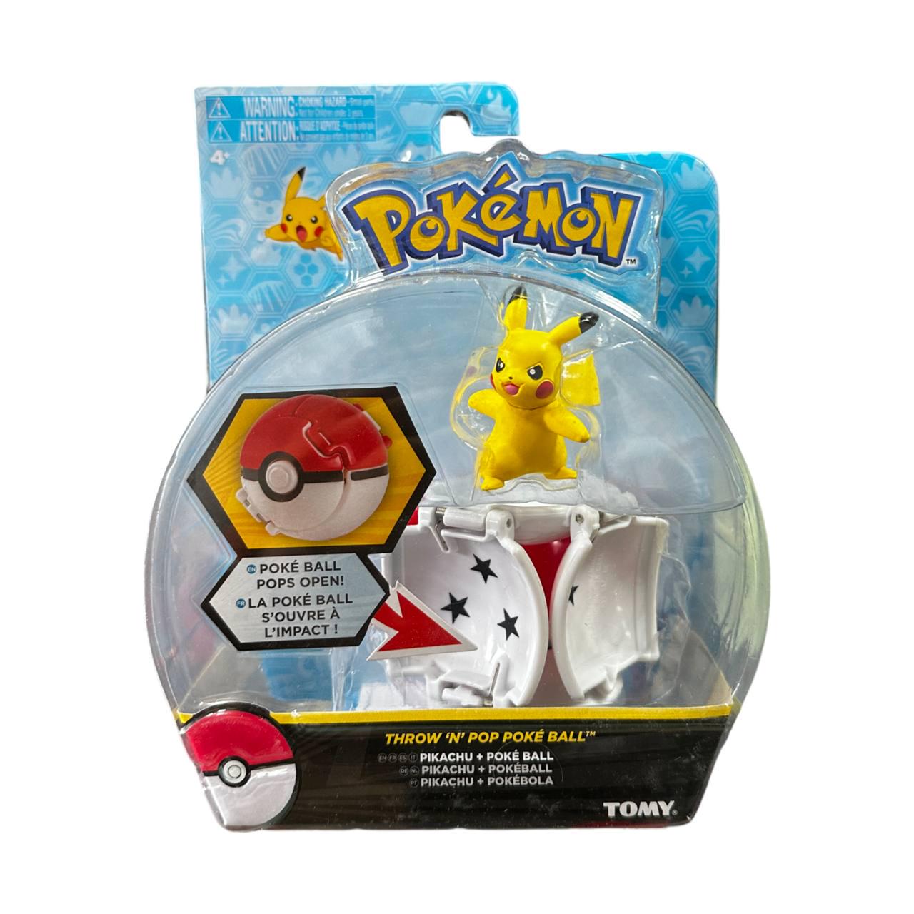 Игровая фигурка Throw 'N' Pop Poke Ball Pokemon Пикачу 5 см (20385951)