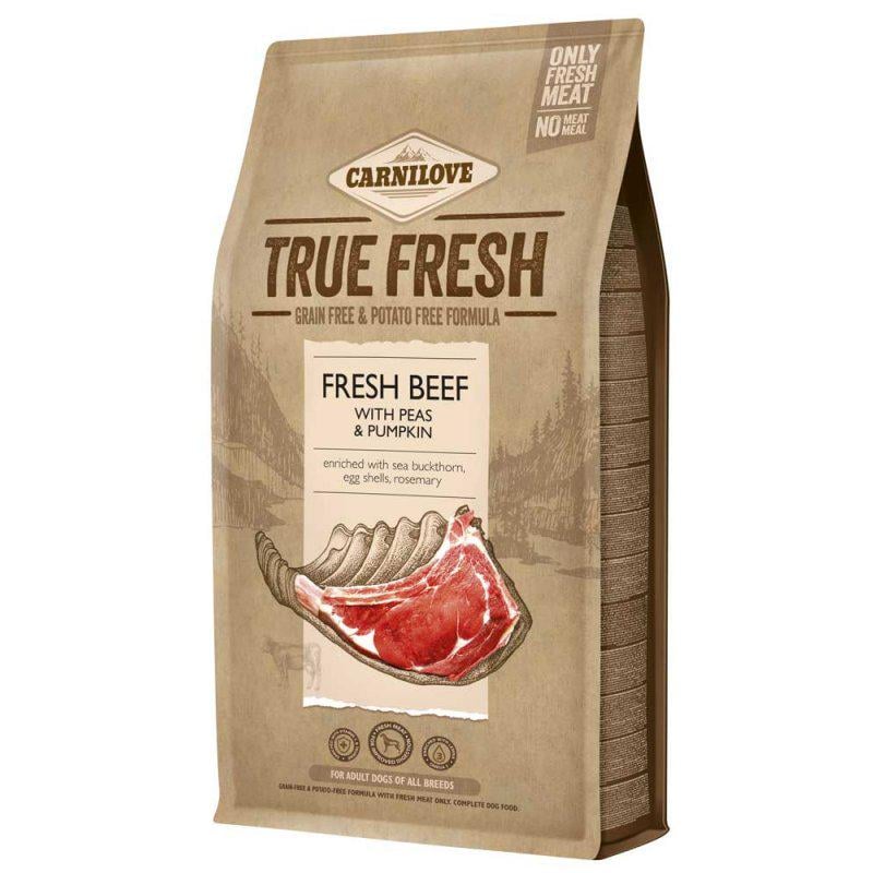 Корм сухой для собак Carnilove True Fresh с говядиной 11,4 кг (8595602546053)