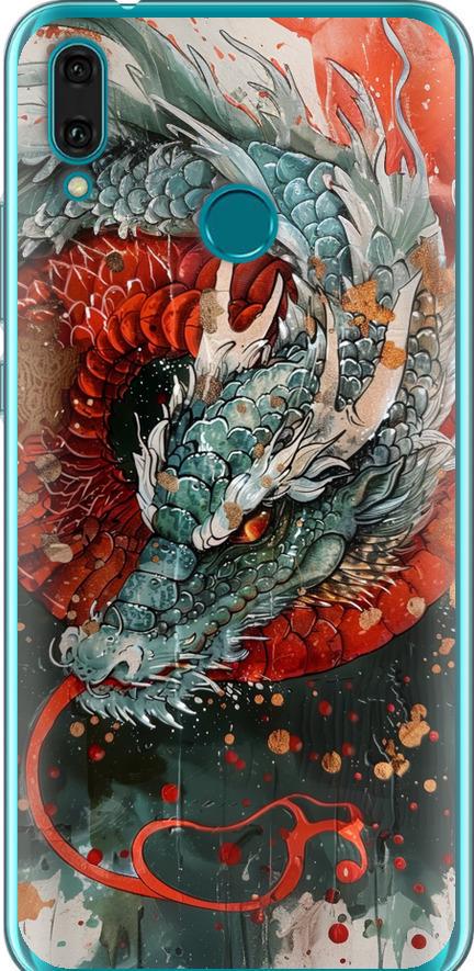 Чехол на Huawei Y9 2019 Стихия огня (6101u-1602-42517)