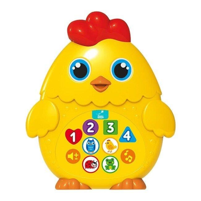 Іграшка музична Веселе курча форми/вірші/кольори/цифри/мелодії (PL-719-75)