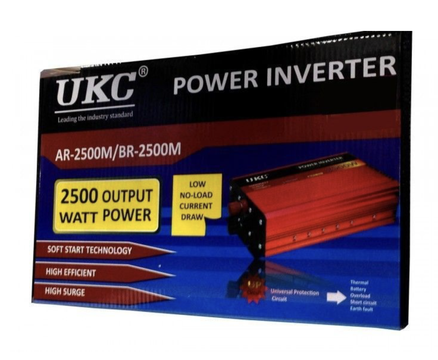 Автомобильный инвертор UKC AR 2500W 12-220 V с USB (sp4521044) - фото 5