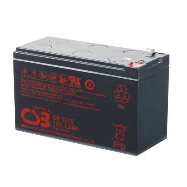 Аккумуляторная батарея для ИБП CSB GP1272F2/28W AGM 12V 7,2 Ah (34064250)