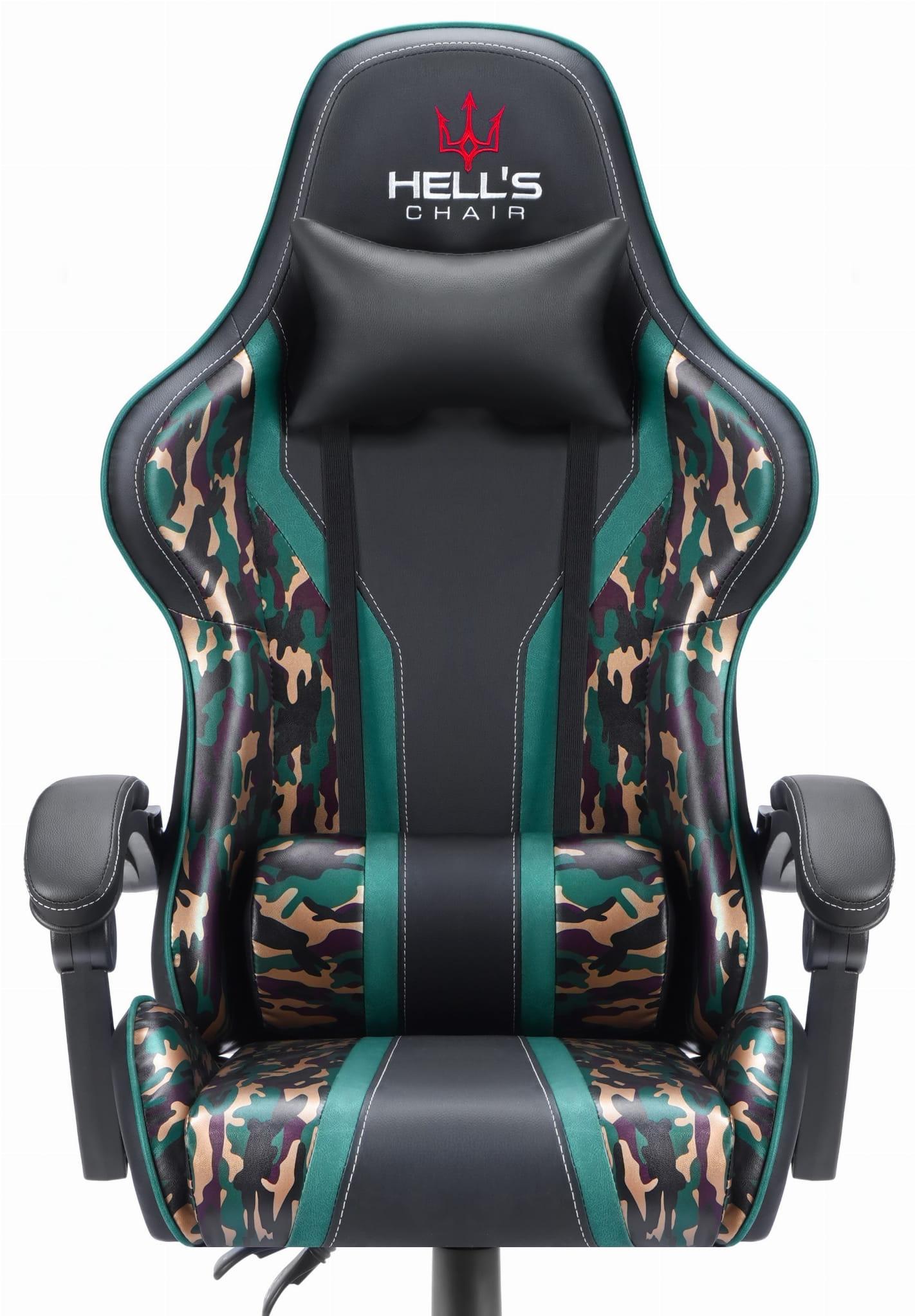 Кресло геймерское HELL'S CHAIR Plus Battle - фото 9