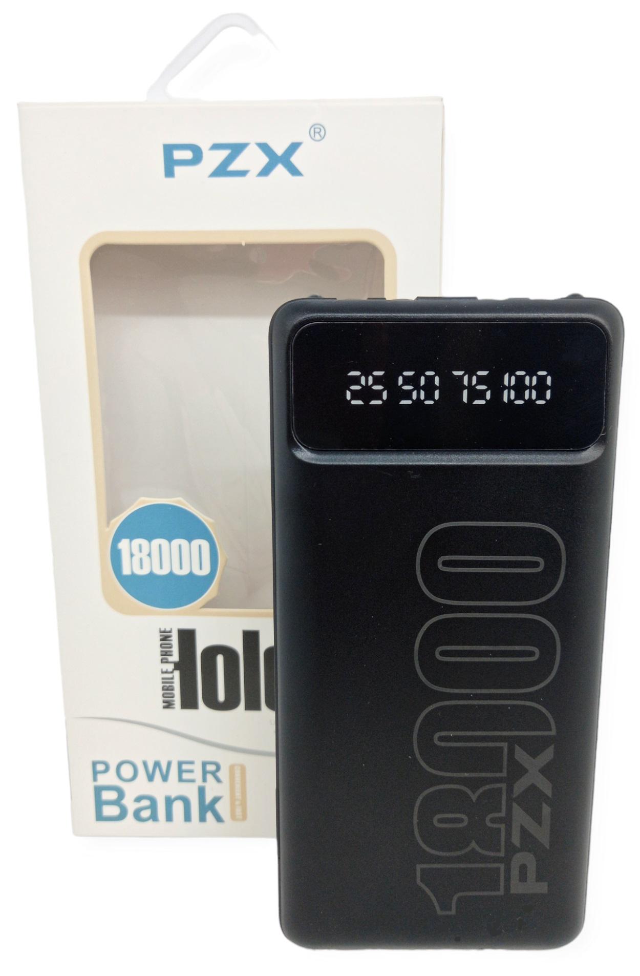 Внешний аккумулятор Power Bank 18000 mAh 2,1А PZX C163