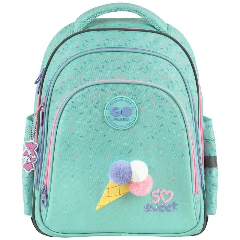 Рюкзак шкільний з ортопедичною спинкою GoPack Education GO26-2606S-2 So Sweet з олівцями Kite 18 кол. (000996032)