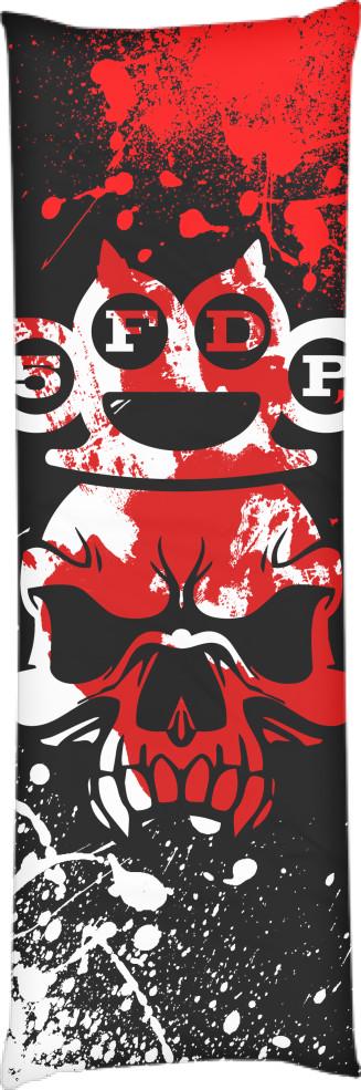 Подушка дакимакура Five Finger Death Punch 4 60x180 см (14098043)