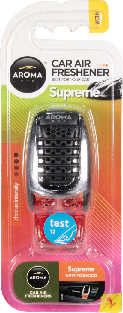 Ароматизатор для авто Aroma Car Supreme Slim Anti Tobacco на дефлектор 8 мл (605/92049) Ароматизатор для авто Aroma Car Supreme Slim Anti Tobacco на дефлектор 8 мл (605/92049)