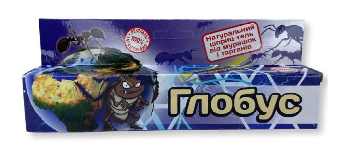 Инсектицид Глобус шприц-гель от тараканов и муравьев 35 г Инсектицид Глобус шприц-гель от тараканов и муравьев 35 г