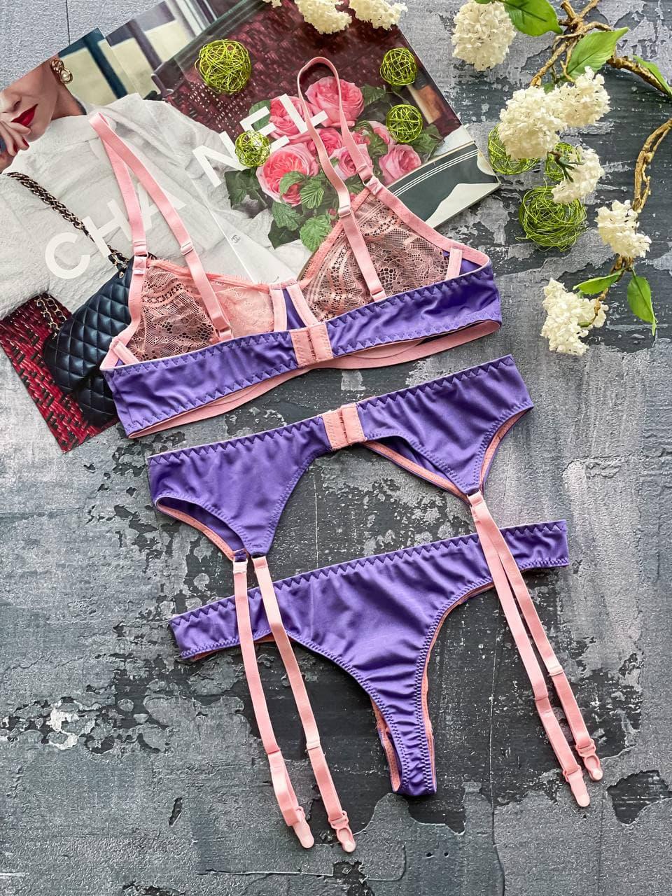 Нижня білизна DO2117 M Рожевий/Фіолетовий - фото 9