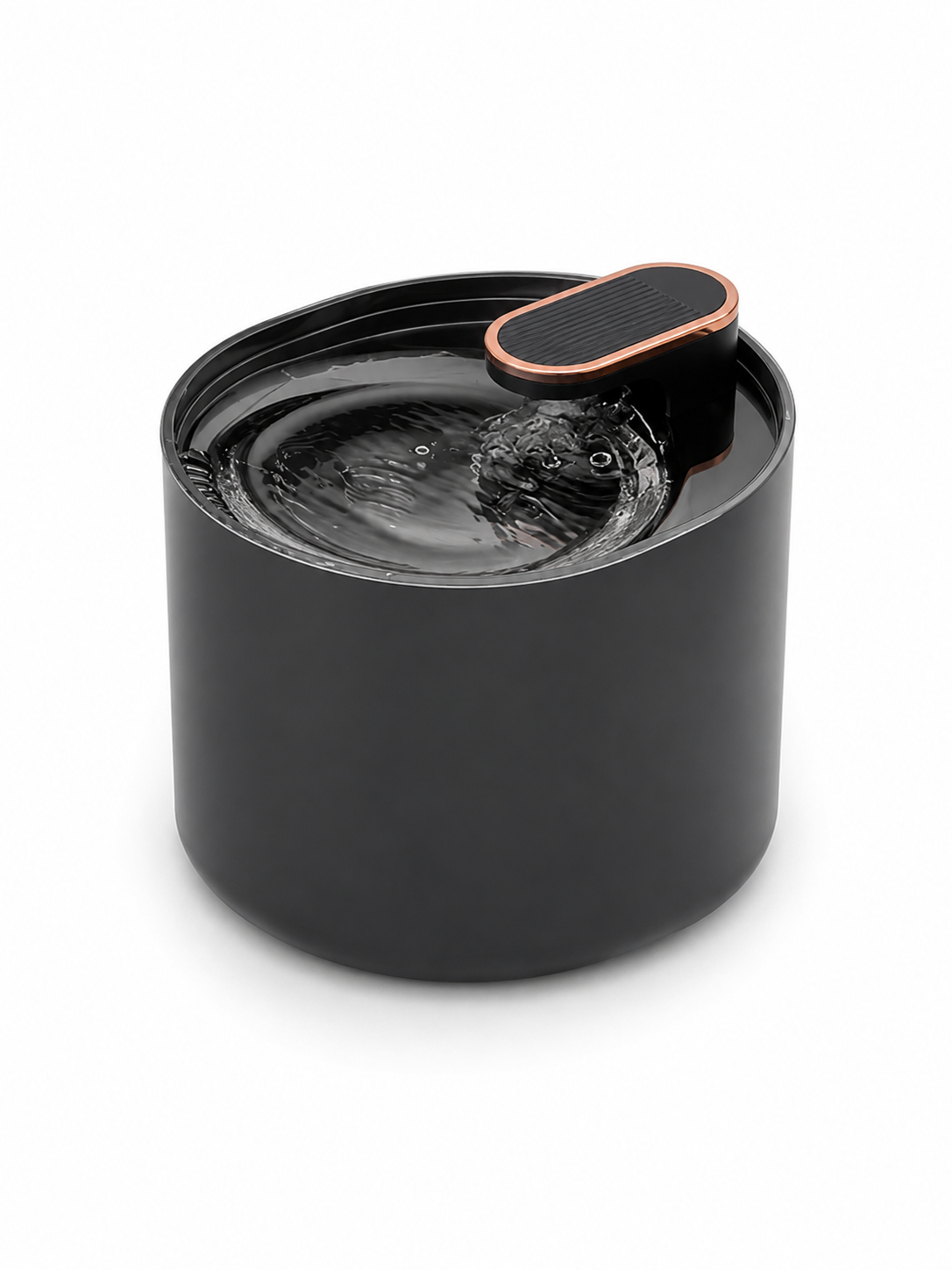 Поилка фонтан автоматическая для домашних животных 3 л 20×17×15,5 см с USB-питанием и фильтром Черный (49676060)