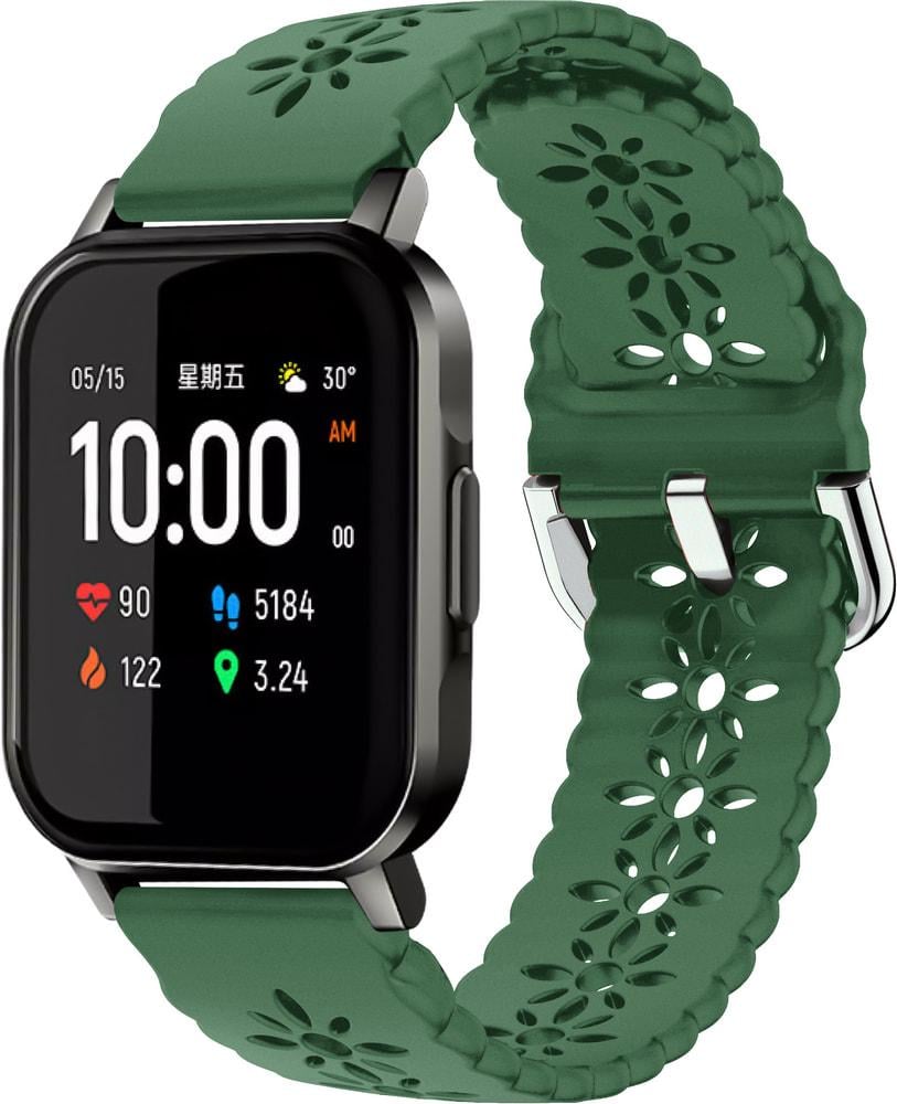 Ремешок Trase для Haylou Smart Watch 2 LS02 Green (28875-08)