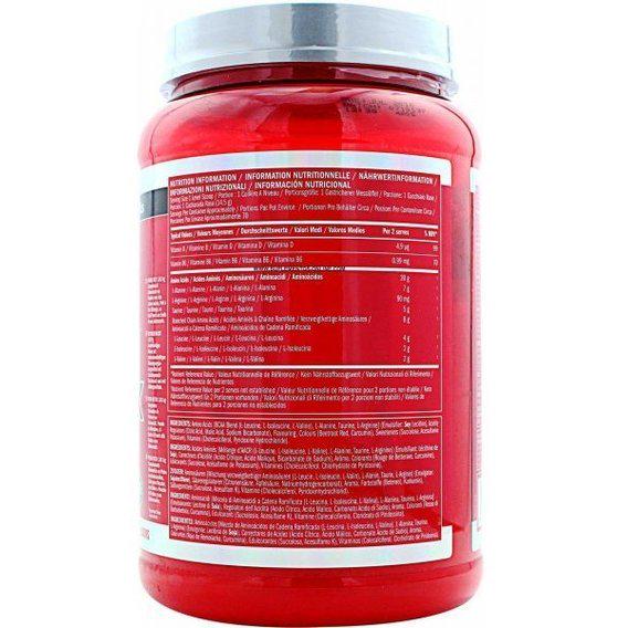 Амінокислота BCAA для спорту BSN Amino X 1010 г 70 порцій Blue Raspberry - фото 2