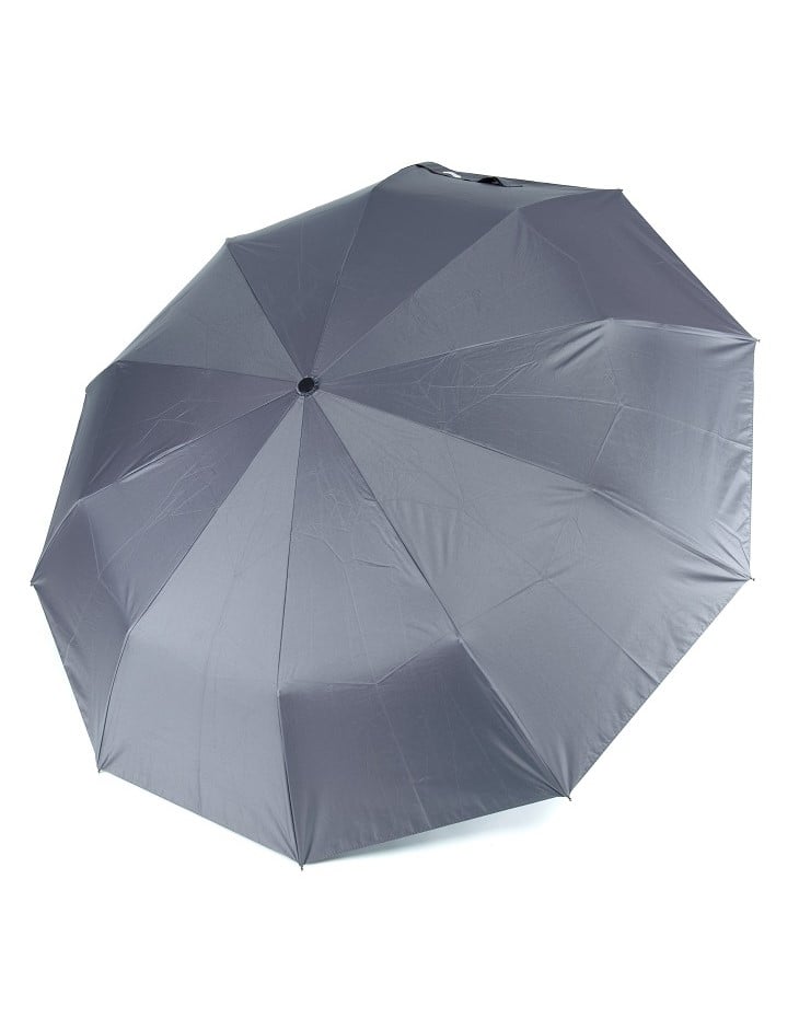 Зонт автомат мужской Parachase №3218 с прямой деревянной ручкой 10 спиц Серый (64efcc3e38c04c319569cec4)