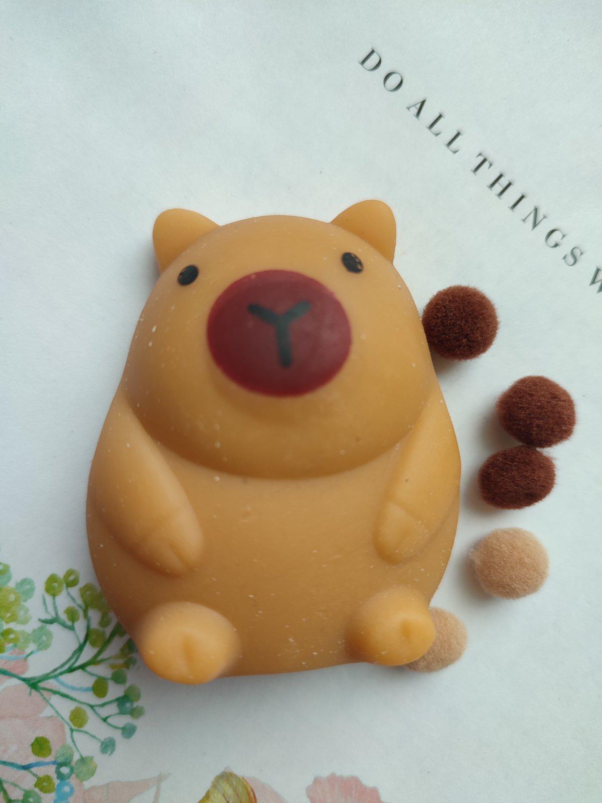 Игрушка-антистресс Сквиши Таба Капибара 6 см (22799) Игрушка-антистресс Сквиши Таба Капибара 6 см (22799)