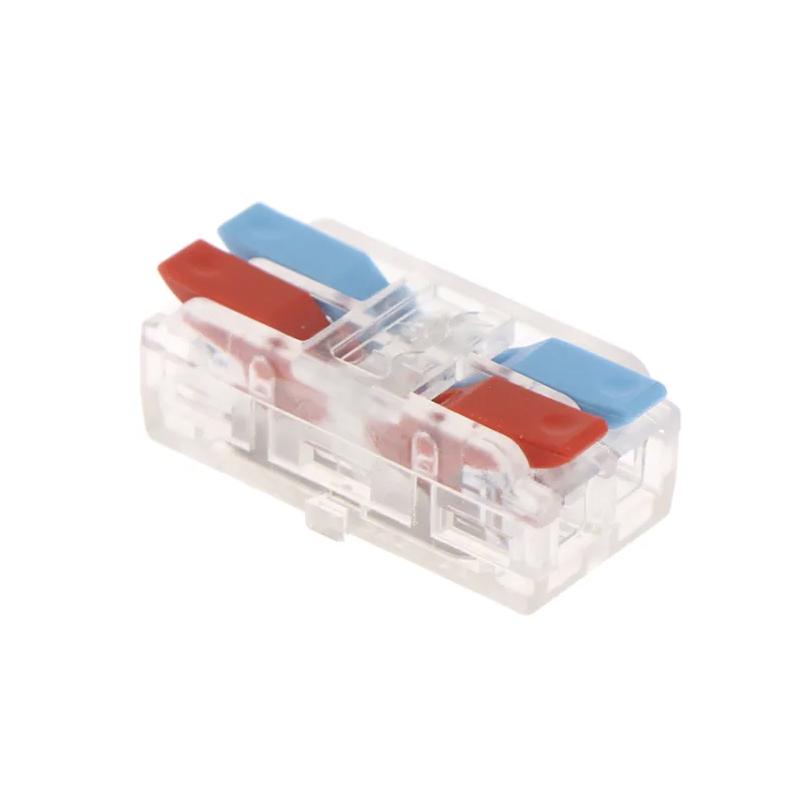 Клемма проходная Tactix 0,5-4 мм2 32А 2х1-2х1 одинарная 29х12,4х9,5 мм Разноцветный (CT2T)