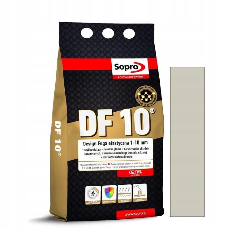 Фуга для швов Sopro DF 10 1063А №29 4 кг Светло-бежевый