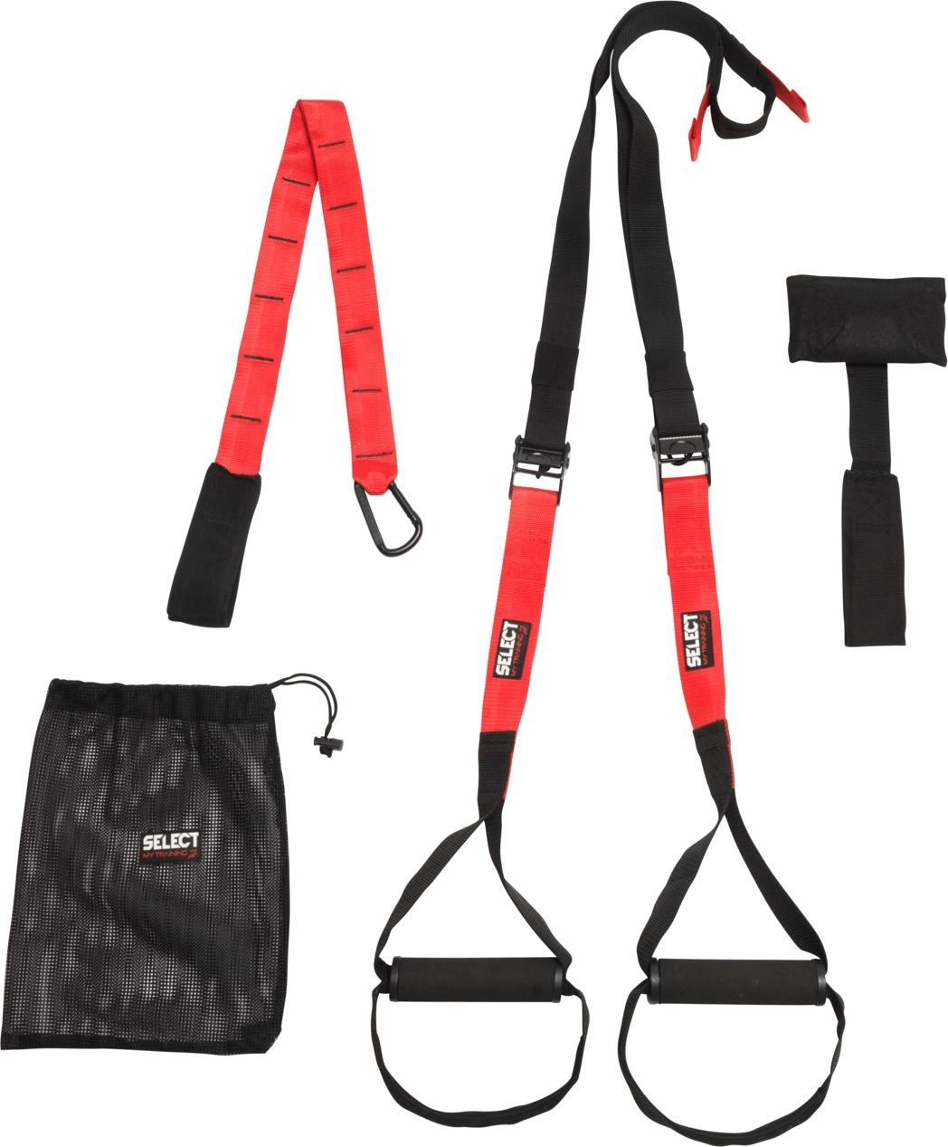 Петли подвесные тренировочные Select SLINGTRAINER MY TRAINING Черно-красный (745030-111)
