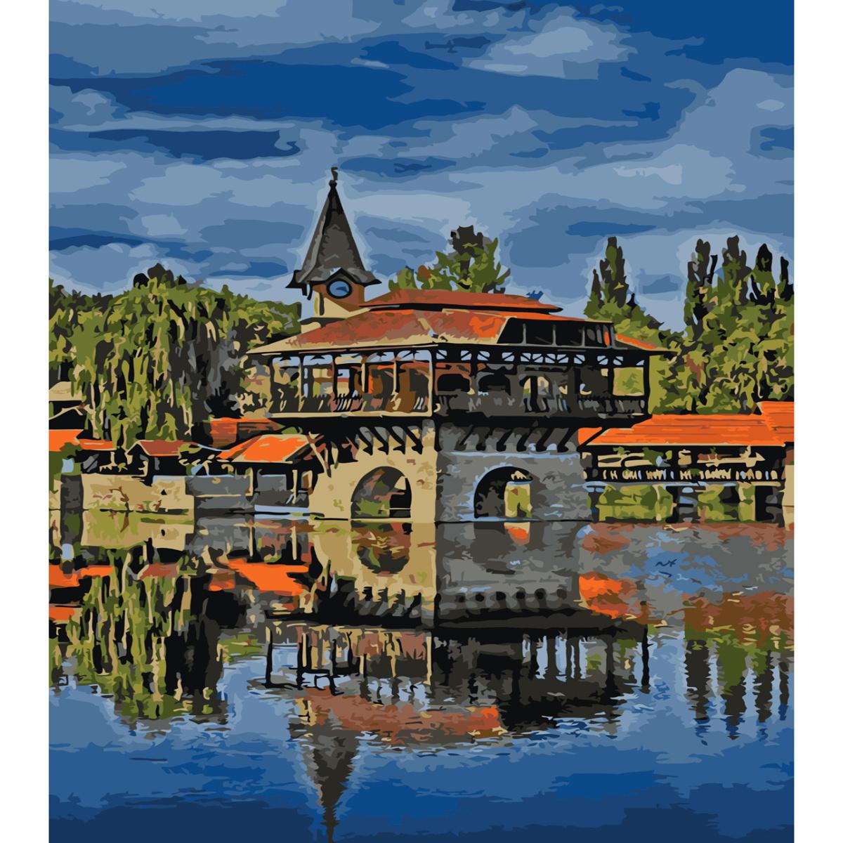 Картина по номерам Strateg Жовтневый парк 40x50 см (SY6555)