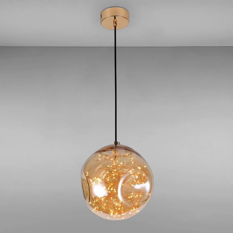 Люстра подвесная LED Light House LS-15177-LED Amber (10473)