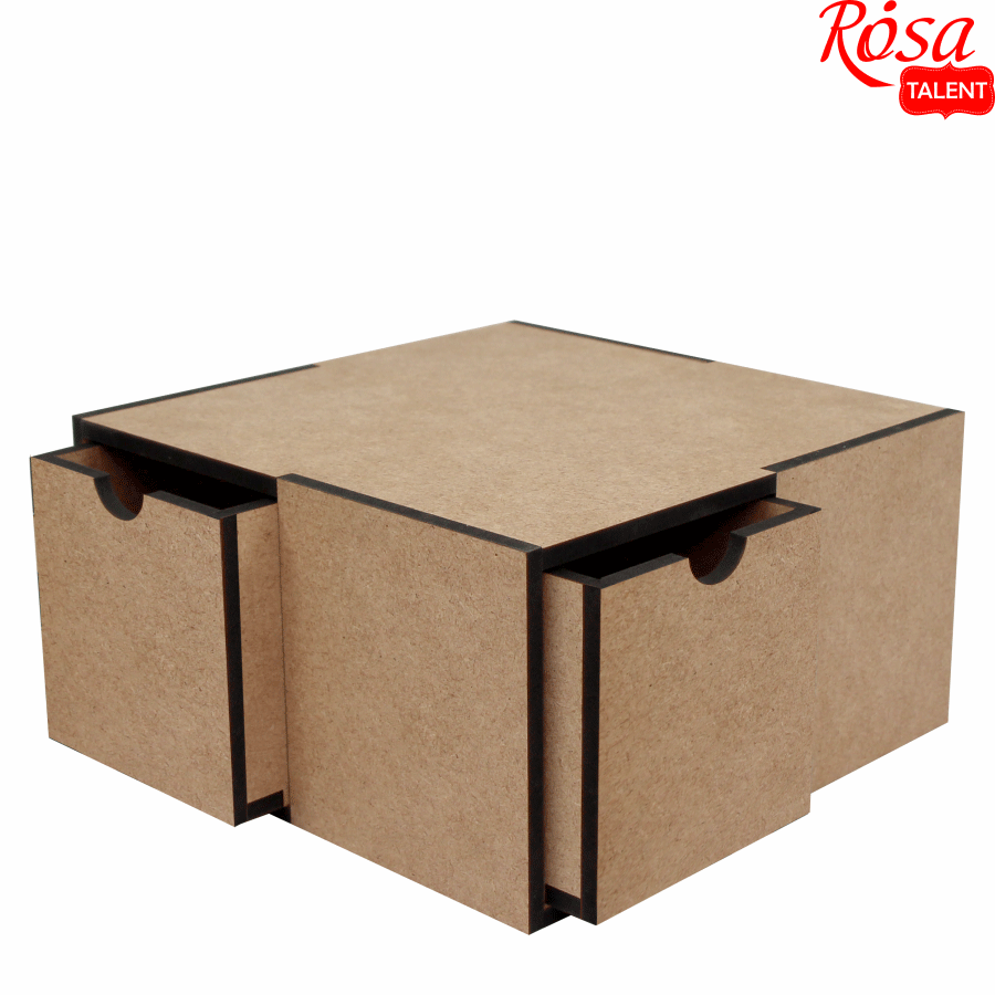 Органайзер для чая Rosa Talent 4 ящичка МДФ 21х21х11 см (4823098525370) - фото 2 Органайзер для чая Rosa Talent 4 ящичка МДФ 21х21х11 см (4823098525370) - фото 2