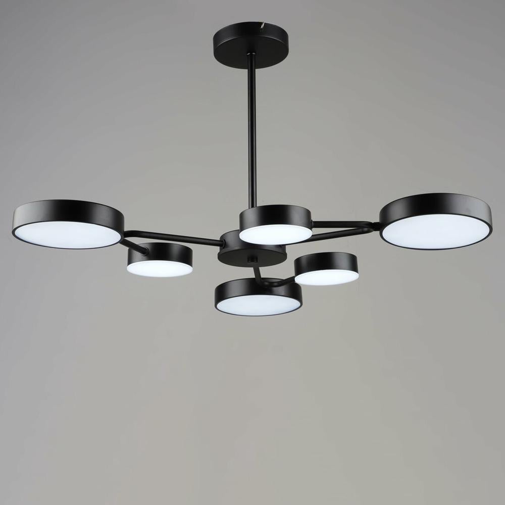 Люстра потолочная LED Light House SRS-20020/3/3 BK 63W Черный 