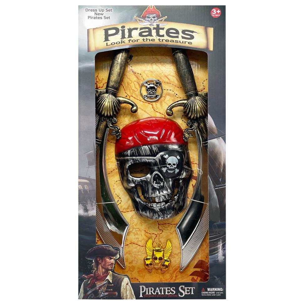 Дитячий ігровий набір Pirates Ser 8897А-131 маска/зброя (26120106) Дитячий ігровий набір Pirates Ser 8897А-131 маска/зброя (26120106)